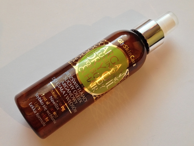 Suchy olejek arganowy od GlySkinCare nie tylko do włosów