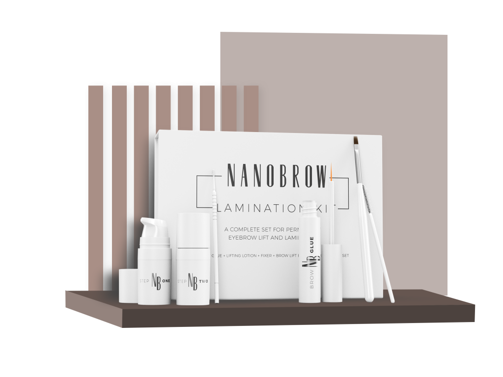 Zadbaj o swoje brwi z zestawem do domowej laminacji Nanobrow Lamination Kit