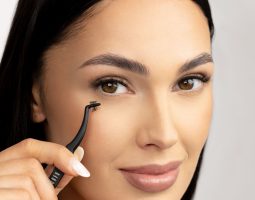 rzęsy w kępkach z klejem nanolash